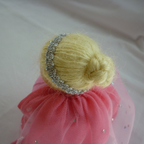 Stehpüppchen für Tischpuppenspiele: Prinzessin