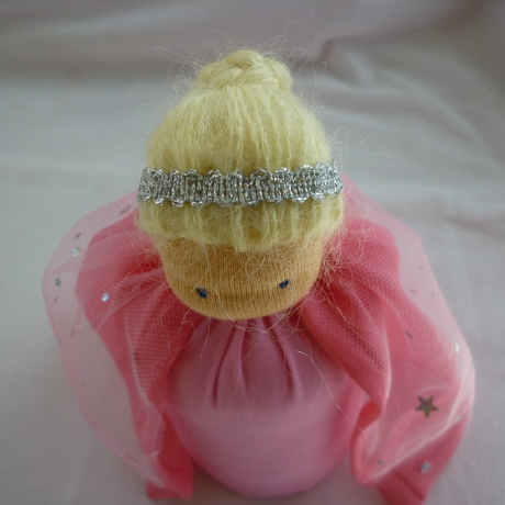 Stehpüppchen für Tischpuppenspiele: Prinzessin