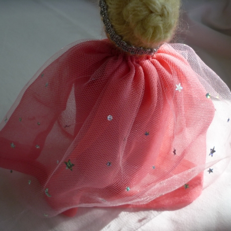 Stehpüppchen für Tischpuppenspiele: Prinzessin