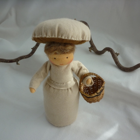 Pilzkind, Champignon, Blumenkind