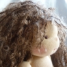 Stoffpuppe nach Art der Waldorfpuppe, Gliederpuppe