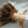 Stoffpuppe nach Art der Waldorfpuppe, Gliederpuppe