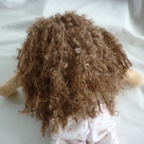 Stoffpuppe nach Art der Waldorfpuppe, Gliederpuppe