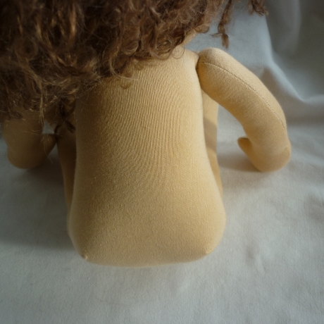 Stoffpuppe nach Art der Waldorfpuppe, Gliederpuppe