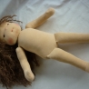 Stoffpuppe nach Art der Waldorfpuppe, Gliederpuppe
