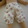 Unterhose oder Sommerhose für Puppengröße 37 - 41 cm
