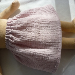 Musselinröckchen für Puppengröße 37 - 41 cm
