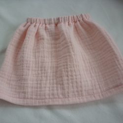 Musselinröckchen für Puppengröße 38 - 42 cm