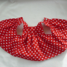 Schürzenkleid. Für Puppengröße 30 - 35 cm