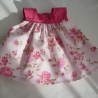 Schürzenkleid. Für Puppengröße 30 - 35 cm