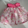 Schürzenkleid. Für Puppengröße 30 - 35 cm