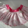 Schürzenkleid. Für Puppengröße 30 - 35 cm