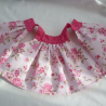 Schürzenkleid. Für Puppengröße 30 - 35 cm
