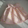 Schürzenkleid. Für Puppengröße 30 - 35 cm