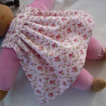 Schürzenkleid. Für Puppengröße 30 - 35 cm