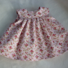 Schürzenkleid. Für Puppengröße 30 - 35 cm
