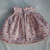 Schürzenkleid. Für Puppengröße 30 - 35 cm