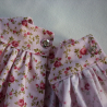 Schürzenkleid. Für Puppengröße 30 - 35 cm