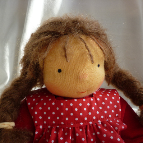 Schlamperle. Stoffpuppe nach Art der Waldorfpuppe