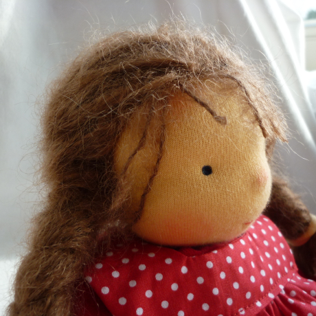 Schlamperle. Stoffpuppe nach Art der Waldorfpuppe