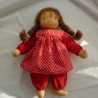 Schlamperle. Stoffpuppe nach Art der Waldorfpuppe