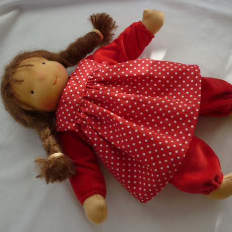Schlamperle. Stoffpuppe nach Art der Waldorfpuppe