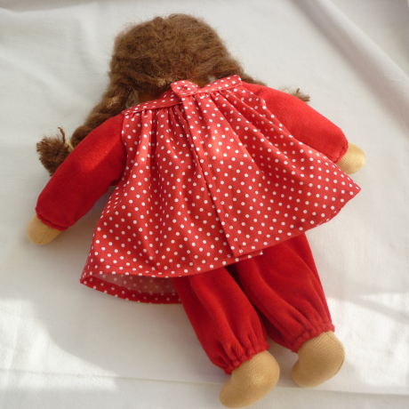Schlamperle. Stoffpuppe nach Art der Waldorfpuppe