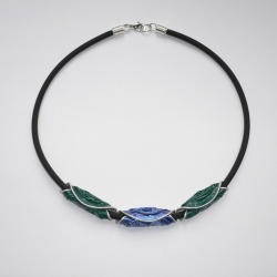 Upcycling Schlauchkette mit Kaffeekapseln