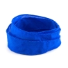 Handgefertigtes Habotai-Seidenband Kobaltblau 1m Schmuckband
