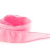 Handgefertigtes Habotai-Seidenband Rosa 1m Schmuckband