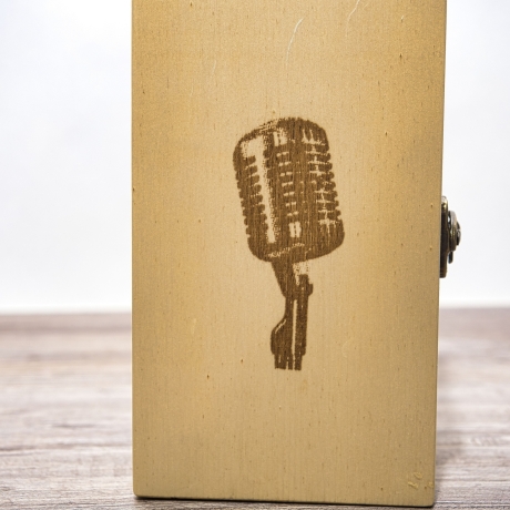 Vintage Telefonhörer-Mikrofon – Exklusives Unikat 