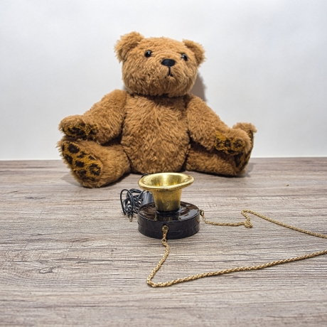 Vintage Telefonhörer-Mikrofon – Exklusives Unikat 