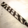 Tawse/Zebra #6, mit echtem Zebrafell, 51cm/20