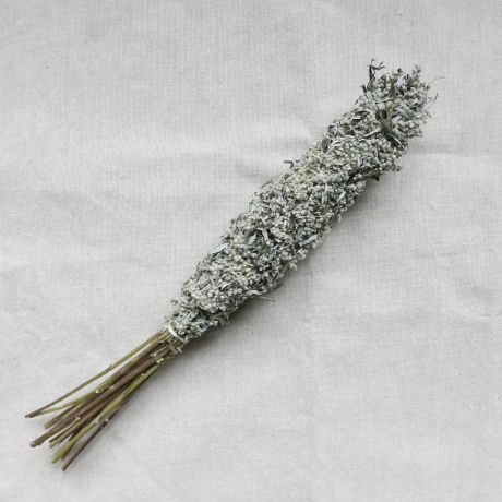 Räucherbündel 'Beifuß' mit Stiel (Smudge Stick)