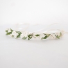 Haarkranz 'Flöckchen' aus Trockenblumen