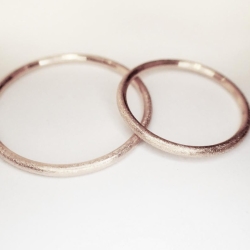 minimalistische trauringe eheringe 585 Weissgold