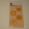 cArt-Us Stanzschablonen Blume Zitrone Schmetterling Prägen