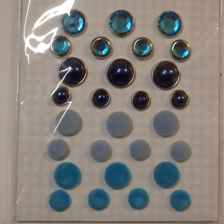 cArt-Us Baby Brads Spreizklammern Kartendeko blau