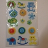 CART-US cArt-Us Baby Sticker Filz Jungen Geburt Kartendeko