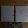 Rezeptordner aus Holz DIN A4, personalisierbares Koch- & Backbuch