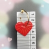 Herz-Ohrringe Deep Love – Valentinstagsgeschenk