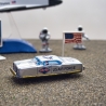 japanisches Blechauto U.S. Air Force 1945-1955 aus Fischkonserven