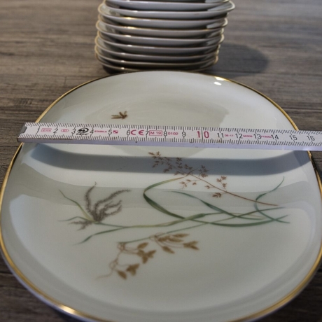 Hutschenreuther 10 Konfekttellerchen und eine Schale