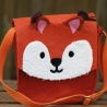Eichhörnchen Filztasche Kindergartentasche Umhängetasche
