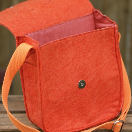 Eichhörnchen Filztasche Kindergartentasche Umhängetasche
