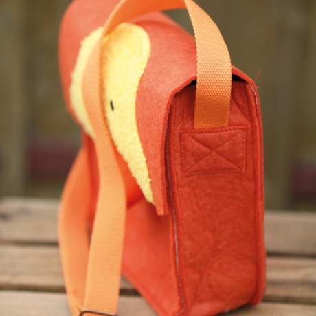Ente Filztasche Kindergartentasche Umhängetasche