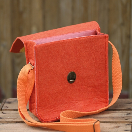 Ente Filztasche Kindergartentasche Umhängetasche