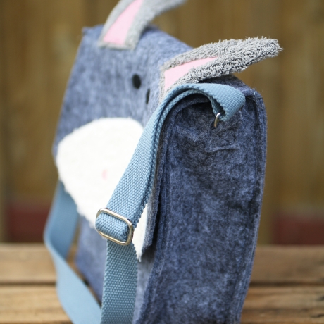 Esel Filztasche Kindergartentasche Umhängetasche