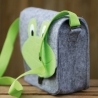 Frosch Filztasche Kindergartentasche Umhängetasche