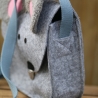 Maus Filztasche Kindergartentasche Umhängetasche